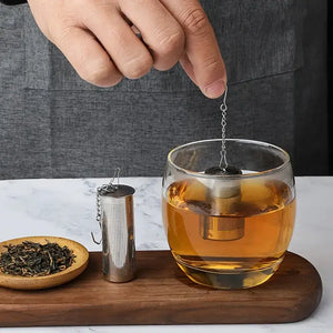 Stainless Steel Tea Infuser with Fine Mesh for Loose Leaf Te