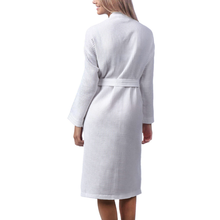 Load image into Gallery viewer, Unisex Lightweight Waffle Bathrobe, Spa Dressing Gown Kimono