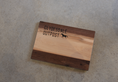 Clydesdale Outpost Cutting Board