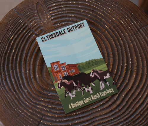 Clydesdale Outpost Post Cards