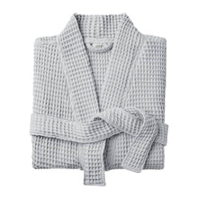 Load image into Gallery viewer, Unisex Lightweight Waffle Bathrobe, Spa Dressing Gown Kimono