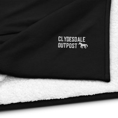Clydesdale Outpost Premium Sherpa Blanket