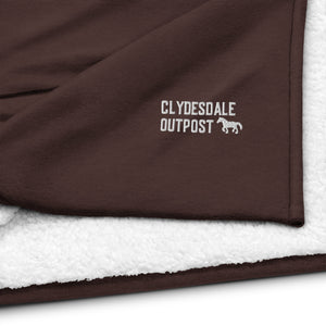 Clydesdale Outpost Premium Sherpa Blanket