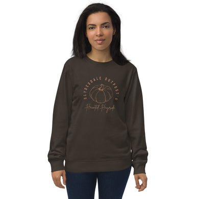 Clydesdale Outpost's Haunted Hayride Organic Sweatshirt