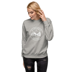 Clydesdale Outpost Circle Logo Unisex Premium Sweatshirt | On Demand