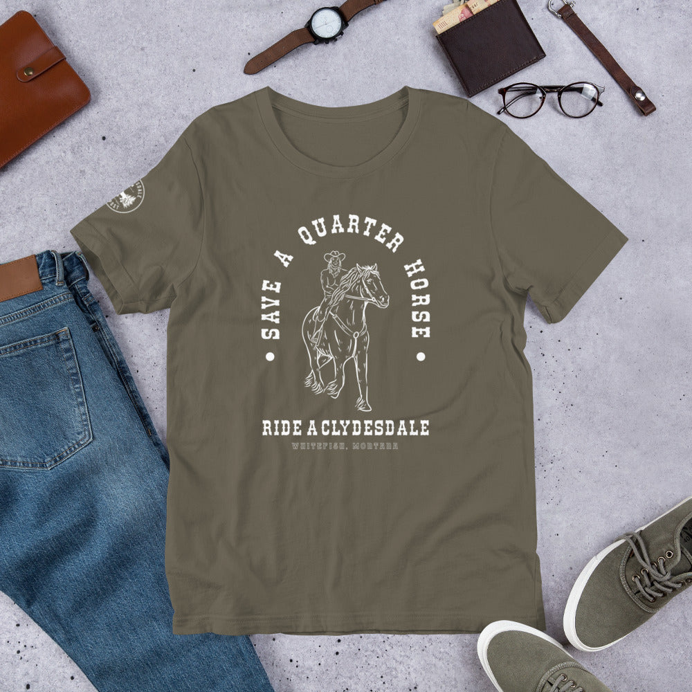 Ride a Clydesdale T-shirt