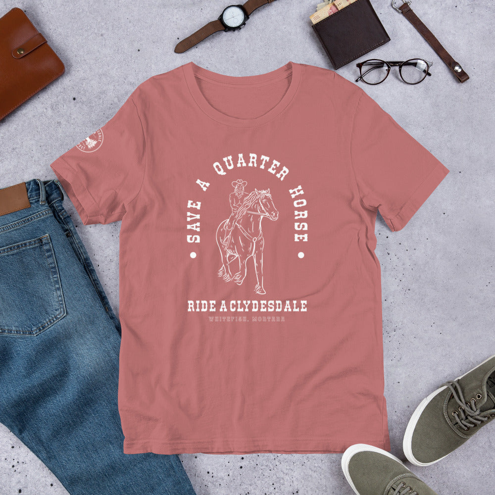 Ride a Clydesdale T-shirt